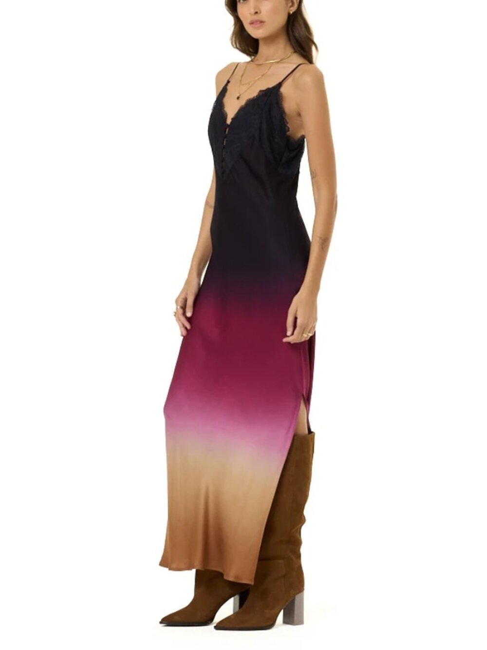YFB Lacci Slip Dress Wholegrain